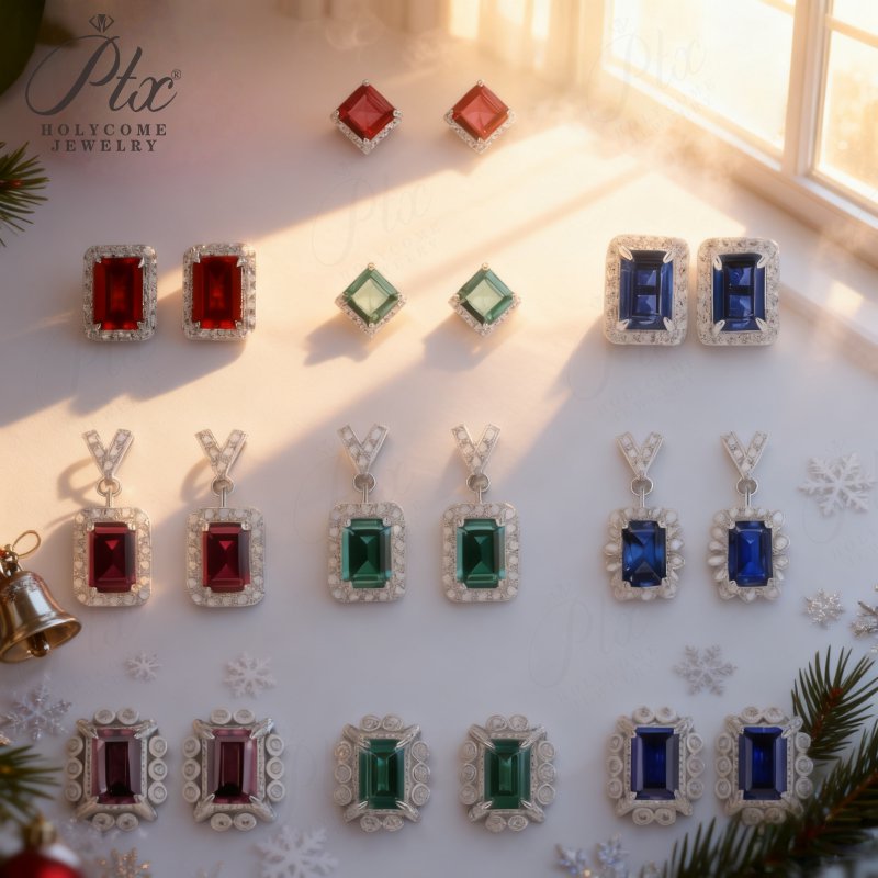 Birthstone & Initial Combo Necklace - Letter with Month Gem