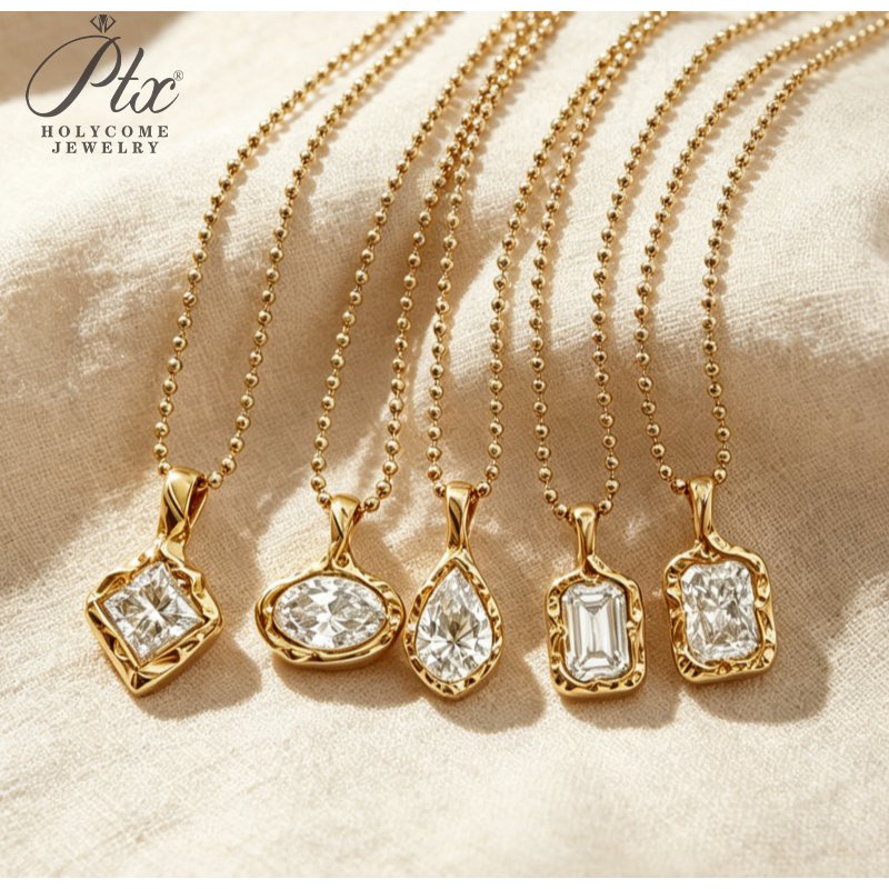 Friendship Name Necklace - Split Heart Pair